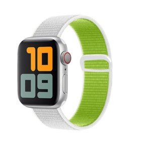 NEW[BAND] White-Green Strap Loop For Apple Watch